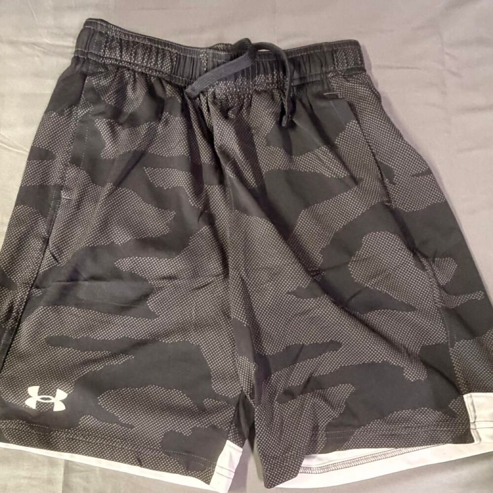Under-armour Black and Grey Shorts